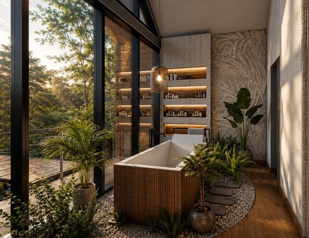 Interior arquitectónico TreeHaus